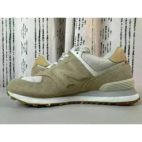 New Balance 574 Incense / Angora ML574AA2 Men’s Size 7.5 MFG 2021 Suede ENCAP - Picture 3 of 15
